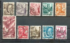Fr. 28/37 Set Postmarked BPP (X6559
