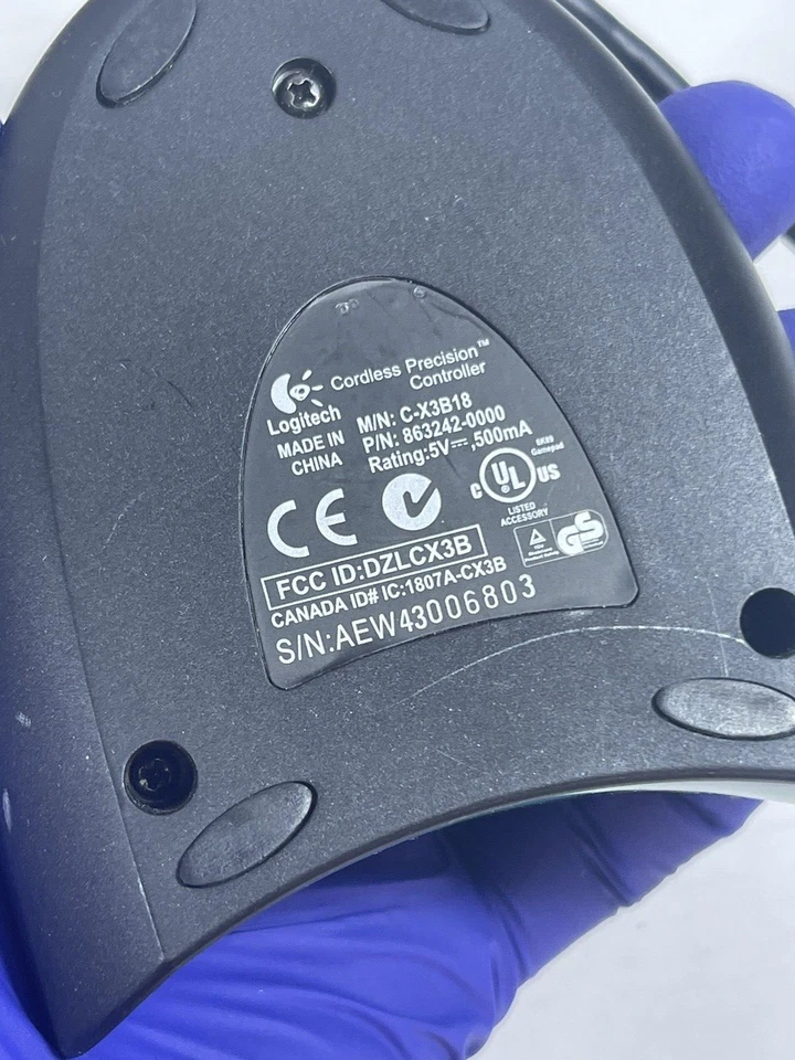 Logitech Precision Wireless Controller C-X3B18 Black Receiver - Image 3 of 4