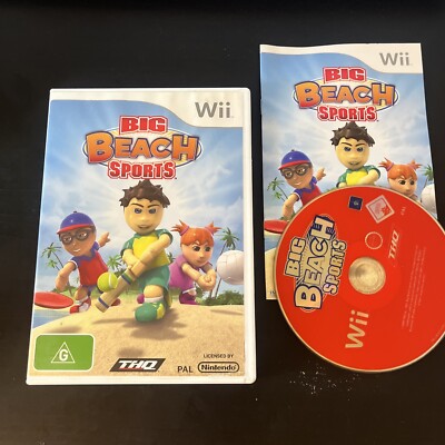Big Beach Sports Nintendo Wii - Complete With Manual PAL | eBay