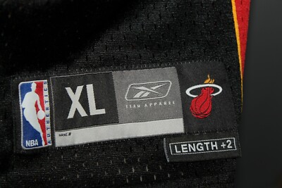 REEBOK MIAMI HEAT STITCHED NBA BASKETBALL SHIRT JERSEY #32 O'NEAL