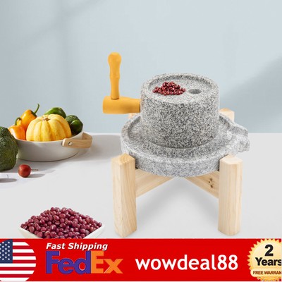 Manual Stone Mill Household For Hand Milled Rice Corn Soy Flour Grinder