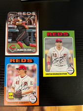 Christian Encarnacion-Strand rookie card Andrew Abbot cup 2024 topps heritage