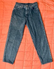 Vintage Levi's 532 High Waist Mom Jeans sz 11 (W 31 x L 29) MADE USA fade dk blu