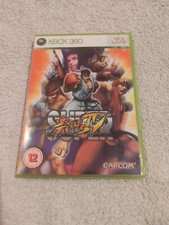 XBox 360 Game: Super Street Fighter IV Complete With Manual