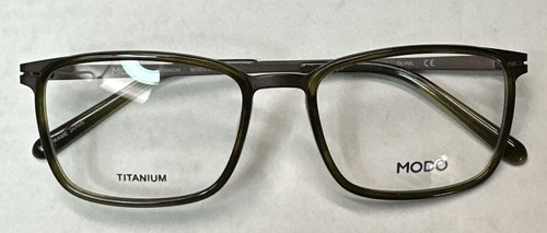 New MODO MODEL 4523 TITANIUM EYEGLASS FRAME Japan 54/18/145 OLIVE - 第 1/9 張圖片