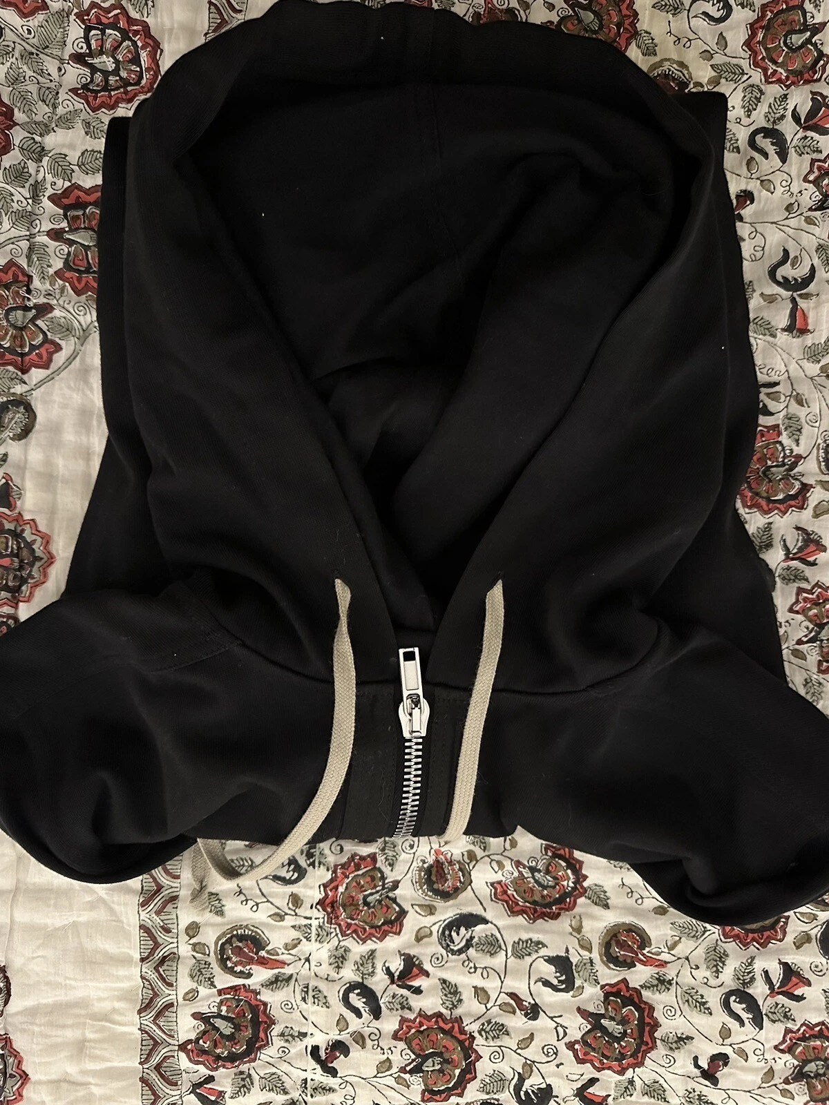 Rick Owens Felpa con cappuccio lunghezza intera