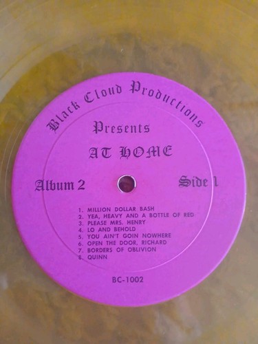 Bob Dylan•At Home ◇RARE◇ 2LP Colored◇BC 1001/2•Black Cloud 1st Press'70•VG+ - Picture 3 of 9