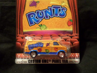 2018 HOT WHEELS NESTLE RUNTS CUSTOM GMC PANEL VAN ORANGE HW HOTWHEELS