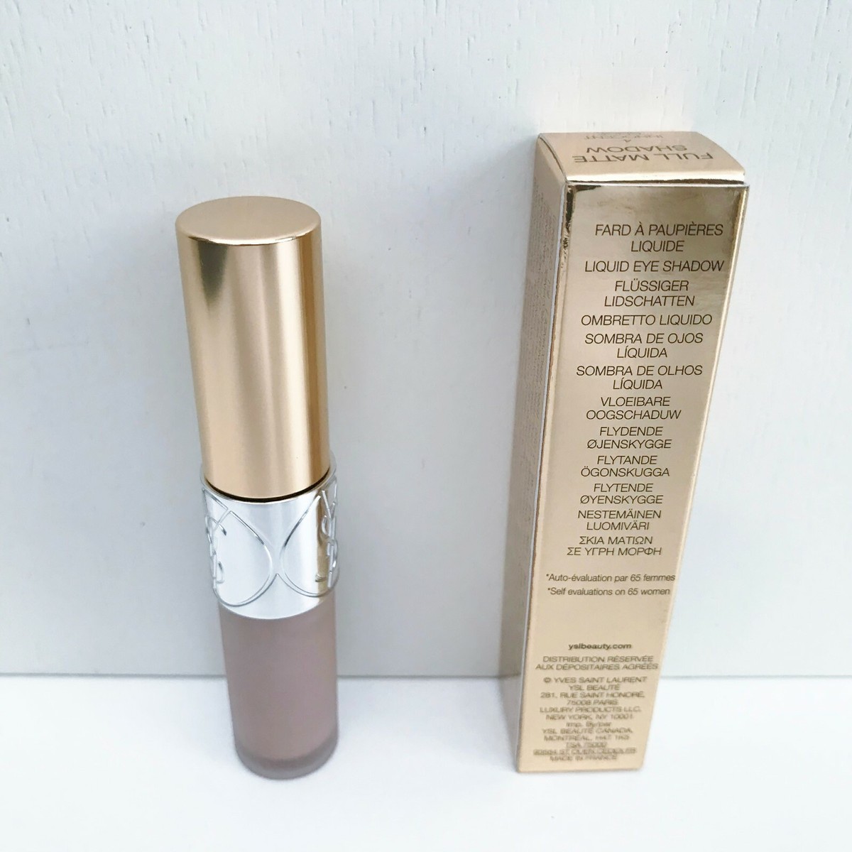 YSL Full Matte Shadow Luminous Matte Liquid Eyeshadow, #4 Innocent