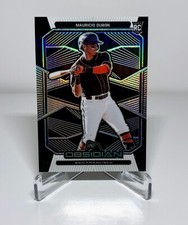 2020 Panini Chronicles Obsidian Mauricio Dubon RC #5 San Francisco Giants
