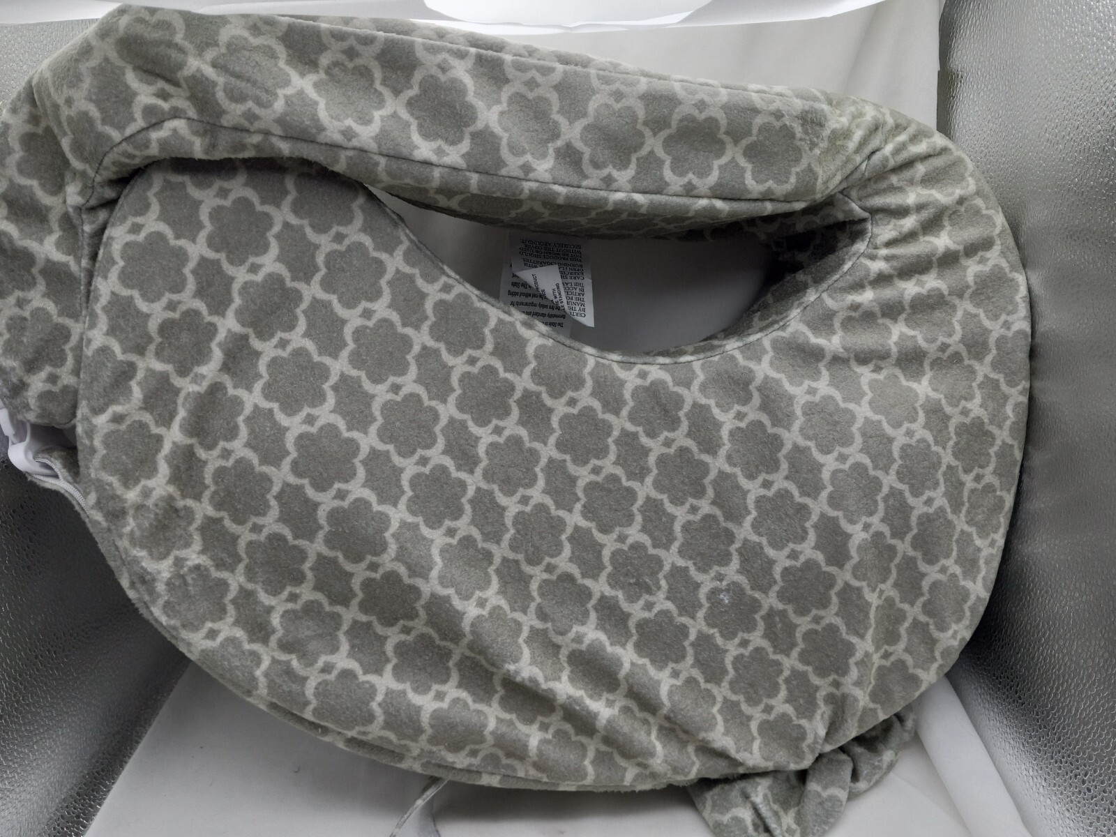 My Brest Friend Deluxe Nursing Pillow for Breastfeeding & Bottle Feeding, Enh...-image