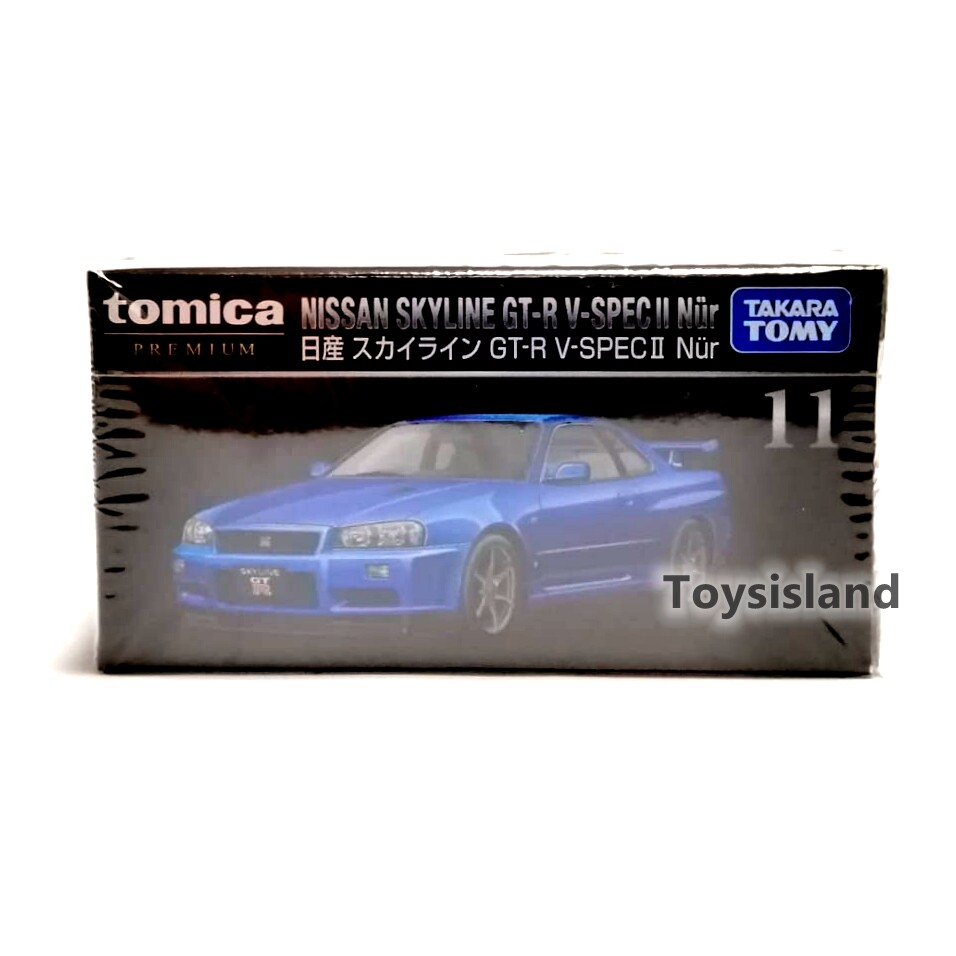 トミカ PREMIUM NISSAN SKYLINE GT-R 11 13 Tomy Tomica Premium TP11 NISSAN SKYLINE GT-R V-SPEC II Nur