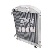 Aluminum Radiator 4row4core For 1932 Ford Hi-boy Hot Rod Chevy V8 Eng At 3132 Aluminum Radiator 4row4core For 1932 Ford Hi-boy Hot Rod Chevy V8 Eng At 3132