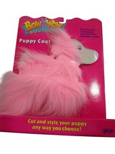 Bow Wow Boutique Puppy Coat Pink Fur Vintage Galoob 1991 New
