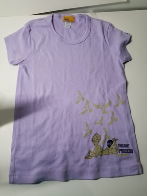 Evolve Thought Process Graphic Tee Size Youth  8 Purple Short Sleeve T-shirt