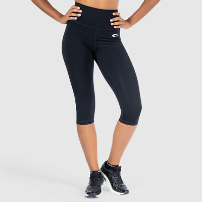 Smilodox Damen Capri Leggings Affectionate - 3/4 Hose im stretch fit