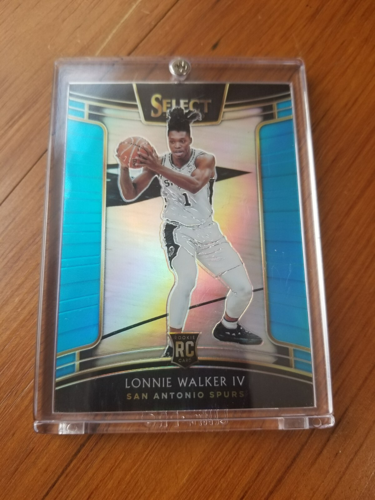 2018-19 Select Lonnie Walker IV Rookie RC #77 Concourse BLUE /299 Lakers Spurs