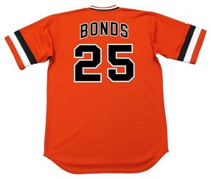 barry bonds jersey orange