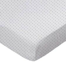SheetWorld Fitted Crib Sheet 28x52, Cotton Jersey Soft Prints, USA