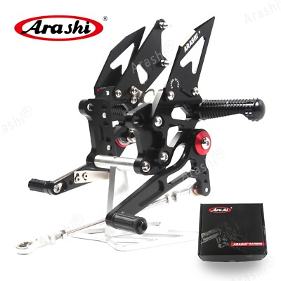 Arashi Version 2.0 Rearsets Footrest For Kawasaki Ninja 250R EX250J 2008 - 2012
