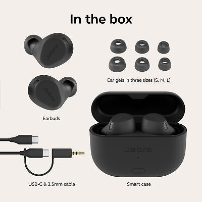 Jabra Elite 8 Active Gen 2 - Black True Wireless Earbuds Black NEW Jabra Elite 8 Active Gen 2 - Black True Wireless Earbuds Black NEW