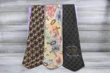 Eagles Wings Mens Neck Ties Lot 3 Christian Jesus Christ Cross Shepherd 58" 57"