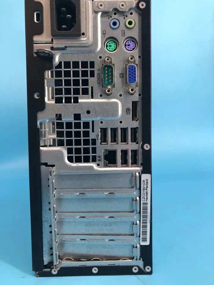 HP Compaq 8000 Elite SFF - Intel Core 2 E8500 @ 3.16GHz 4GB RAM 250GB HDD No OS - Image 4 of 4