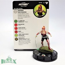 Heroclix Wonder Woman 80th Anniversary set Artemis 021 Uncommon figure w/card 