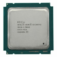 Intel Xeon E5-2697 V2 CPU 12-Core 2.7GHz 30M SR19H 120W LGA-2011 Processor