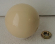 Cue Ball White Shift Knob Billiard Ball Threaded Gear Shifter Exact Custom Fit Cue Ball White Shift Knob Billiard Ball Threaded Gear Shifter Exact Custom Fit