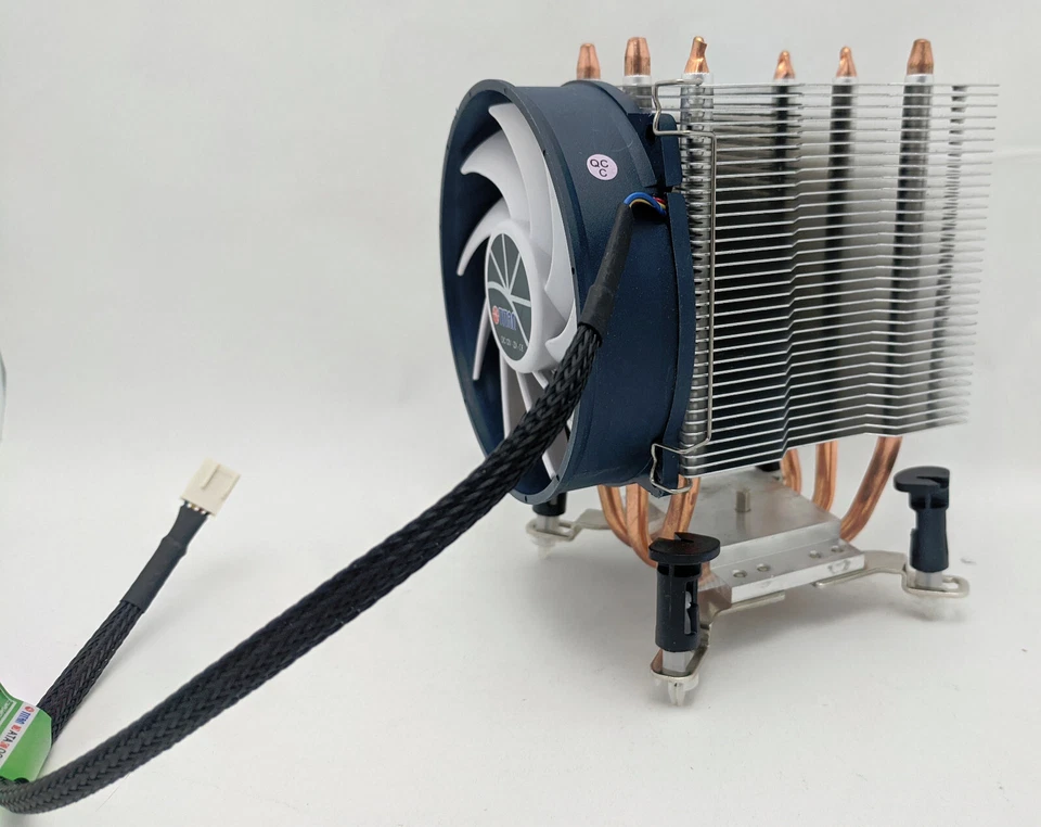 Titan 95mm 4pin PWM Heatpipe Universal CPU Cooler for LGA 1156/775/1366 AMD AM2+ - Image 4 of 4