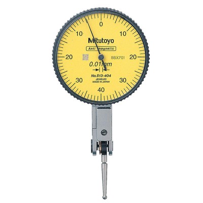 MITUTOYO 513-404-10E Dial Test Indicator,Hori,0 to 0.8mm 16X244