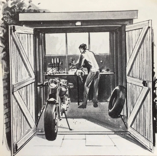 ROYAL ENFIELD REDDITCH EDITION ORIGINAL COLOUR ADVERTISEMENT 28cm x 20cm RED - Image 3 of 4