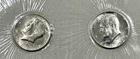 1965 Kennedy Half Dollar 40% Silver x2 Coins