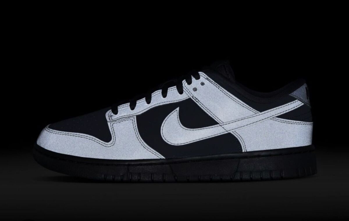 Nike Dunk Low Cyber Reflective Black & Anthracite, FZ3781 Nike Dunk Low Cyber Reflective Black & Anthracite, FZ3781