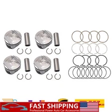 2.0T Pistons & Rings Kit Fit For Buick Regal GL8 ES Cadillac ATS XT5 Chevrolet