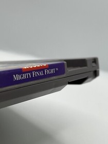 Mighty Final Fight NES Nintendo Game Rare VTG Authentic Rare W/ Box & Sleeve HTF