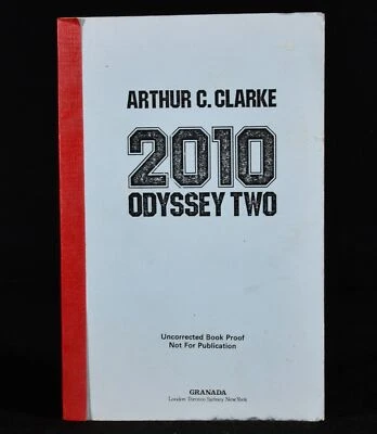 1982 2010 Odyssey Two Arthur C. Clarke Uncorrected Proof Copy - Photo 1/4