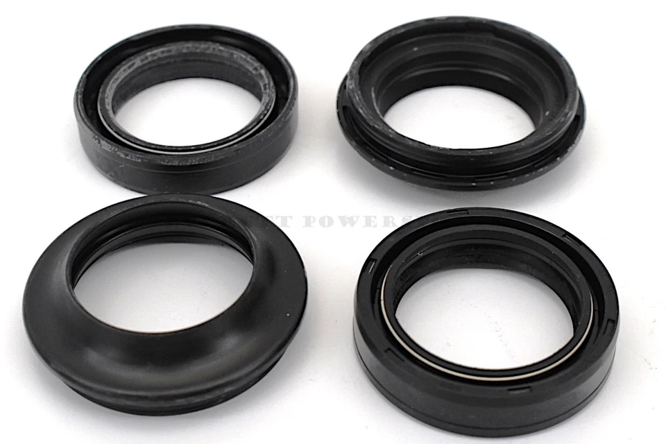 Fork Seals x2 GB500 Tourist Trophy VTR250 Interceptor 1988-1990 OEM Honda#Q324 B - Image 2 of 4