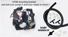 Vacuum UP28 Pump bracket kit with switch, relay, bracket with installation kit