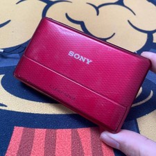 Sony CyberShot DSC-TX100 Digital Camera 16.20 MP CMOS Retro Red