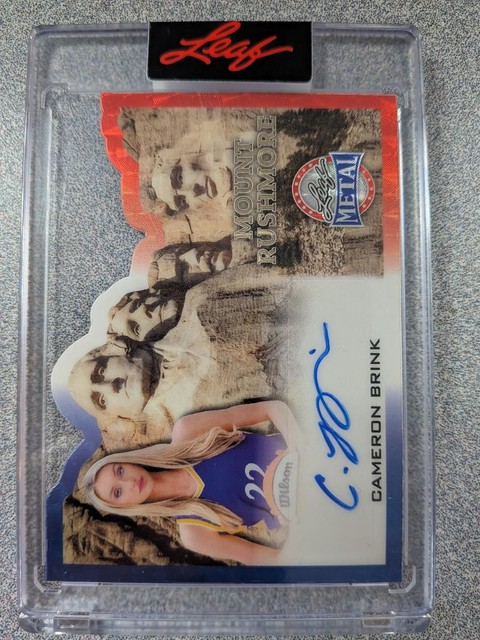 2026 Leaf Metal Mount Rushmore Cameron Brink Auto 1/1
