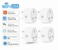 Wireless Smart Plug WiFi Sockets Power Socket for Google Home & Alexa