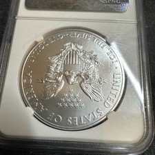 American Eagle MS 69 Graded 2011 Silver Bullion Coins for