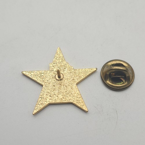 Pin's revers étoile Flynt American Legion 1982 vintage Michigan insigne émaillé doré - Photo 2/5