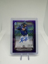 2026 Bowman Chrome Roldy Brito Purple Mojo Auto /199 Color Match
