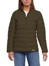 Eddie Bauer Ladies Down Packable Jacket Size Large Green