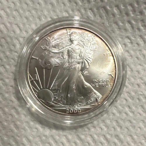 U.S. Mint American Eagle 2000 1 oz Silver 0.999 Business Strike Coin