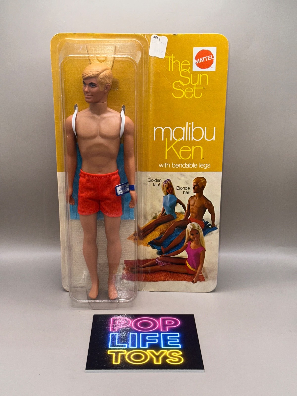 Vintage 1970 Mattel Barbie  &ldquo;The Sunset Malibu Ken&rdquo; #108