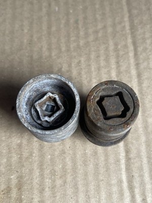 Toyota Radmutter Haupt Sicherheitsschlüssel Nummer 490 Buchstabe X mit 21 mm Sechskant